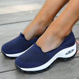 Luftkissen Plateauschuhe Sneakers Lila
