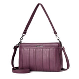 Elegant Reißverschluss Schultertaschen