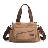 Canvas Crossbodytaschen Schwarz Blau Grau