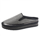 4 Farben Funkelnde Strass Plateau Sneakers