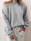 Lässiger Langarmpullover