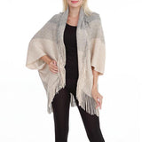 Quaste Schal Pullover Mantel