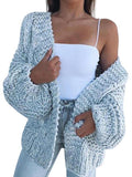 lässiger Pullover Mantel
