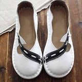 Leder Slippers