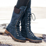 Reißverschluss Date Stiefelette aus Kunstleder