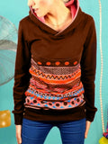 Print Retro Sweatshirts