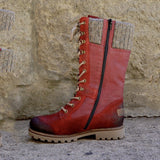 Flache Stiefelette für Alle Jahreszeiten