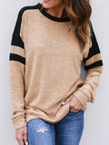 Große Größen Lässiges Sweatshirt