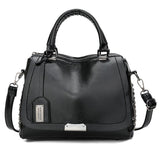 Ledertasche Elegant Retro Metallic Für Arbeit und Reisen