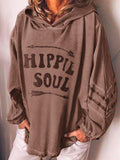 Gemustertes Sweatshirt  mit Langarm