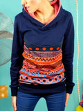 Print Retro Sweatshirts
