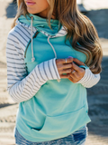 Lässiges Einfaches Sweatshirt mit Kapuze
