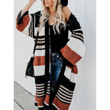 Modischer lässiger Pullover Mantel