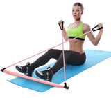 Pilates-Bänder-Stick mit Komfortablen Griffen