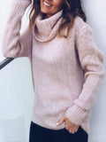 Turtleneck Rollkragenpullover Leicht Warm