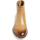 Täglich Reißverschluss Flach Kunstleder Stiefelette