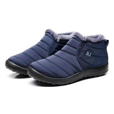 Damen Schneestiefel aus Pelz