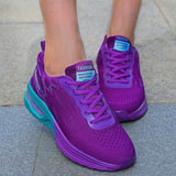 Flyknit Farbe Block Luftkissen Sneaker