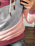 Pink Langarm Sweatshirt