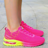 Flyknit Farbe Block Luftkissen Sneaker