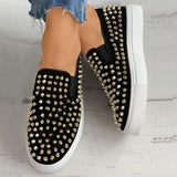 Niete Slip-On Plateau Sneakers Loafers