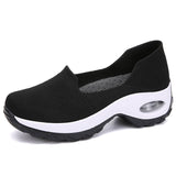 Luftkissen Plateauschuhe Sneakers Lila