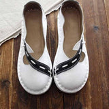 Leder Slippers