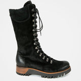 Reißverschluss Date Stiefelette aus Kunstleder