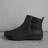 Geflochtener Riemen Flache  Stiefelette
