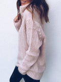 Turtleneck Rollkragenpullover Leicht Warm