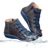 Stiefel, die das Plantar Vault unterstützen.