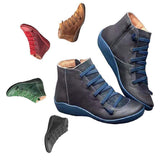 Stiefel, die das Plantar Vault unterstützen.