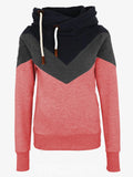 Tunnelzug Langarm Sweatshirt