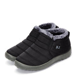 Damen Schneestiefel aus Pelz