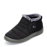 Damen Schneestiefel aus Pelz