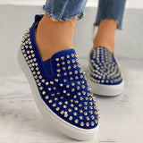 Niete Slip-On Plateau Sneakers Loafers