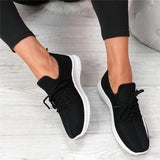 Mesh Flyknit Stoff Schnürsneakers Rot Orange Grau