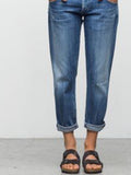 Denim Lässige Patchwork Hosen
