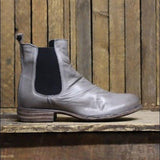Kunstleder Strand Niedrig Stiefelette