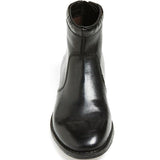 Täglich Reißverschluss Flach Kunstleder Stiefelette
