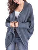 Fledermausärmeln Pullover Mantel