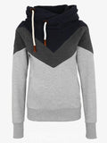 Tunnelzug Langarm Sweatshirt