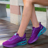 Flyknit Farbe Block Luftkissen Sneaker