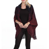Quaste Schal Pullover Mantel