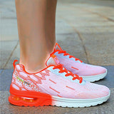 Flyknit Farbe Block Luftkissen Sneaker