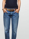 Denim Lässige Patchwork Hosen