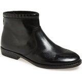 Täglich Reißverschluss Flach Kunstleder Stiefelette