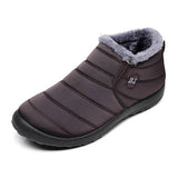 Damen Schneestiefel aus Pelz