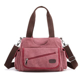 Canvas Crossbodytaschen Schwarz Blau Grau