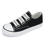 Canvas Minimalist Slip-On Sneakers Gelb Grün